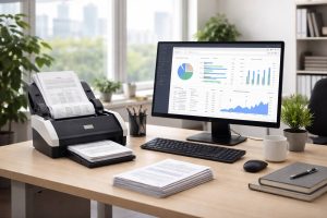 Cómo digitalizar facturas y albaranes con un escáner y automatizar la contabilidad