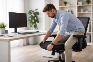 Guía de ergonomía en la oficina: cómo ajustar la altura de silla, mesa y pantalla