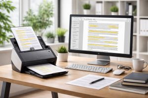 OCR en la oficina: qué es y cómo aprovecharlo con tu escáner de documentos