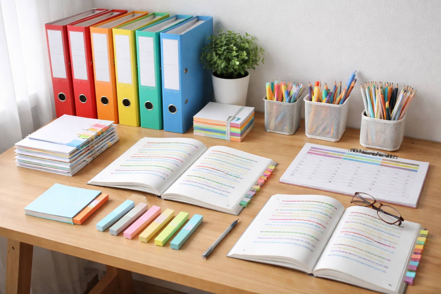 Papelería para estudiantes de oposiciones: cómo organizar temarios, apuntes y resúmenes